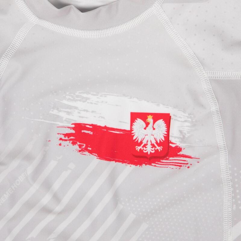 Koszulka do MMA dla dzieci Extreme Hobby Polska Prime z krótkim rękawem