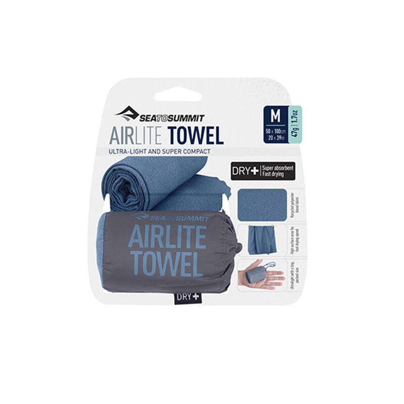 ACP071011-05 Airlite Towel Medium 運動輕量吸水毛巾(中)- 灰藍色
