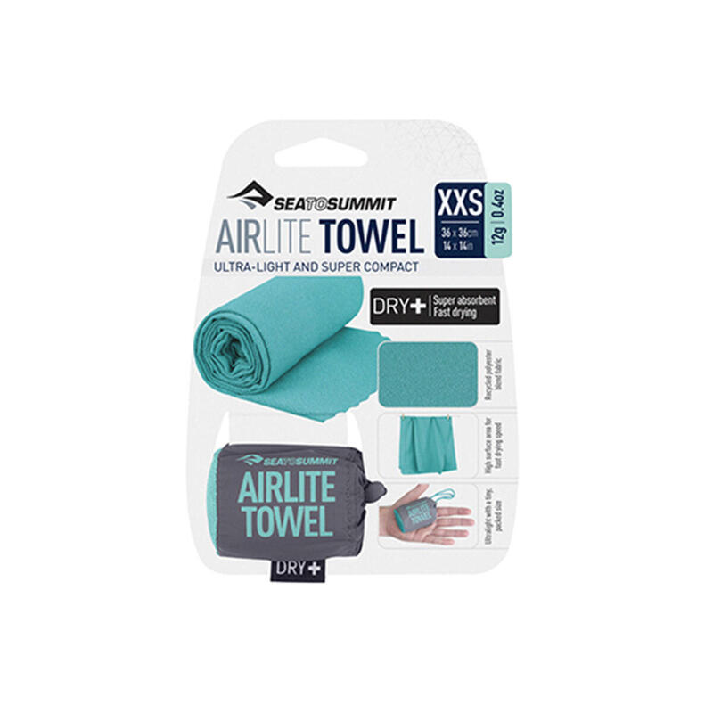 ACP071011-02 Airlite Towel XXS 運動輕量吸水毛巾(加加細) - 湖水綠色