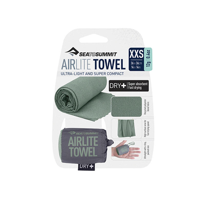 ACP071011-02 Airlite Towel XXS 運動輕量吸水毛巾(加加細)- 軍綠色