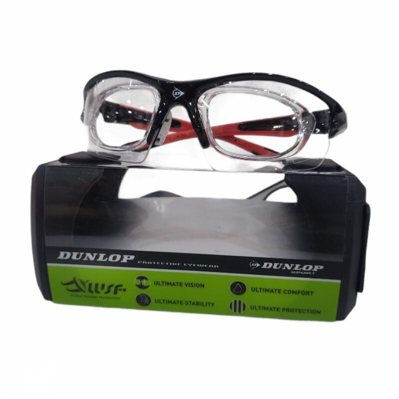 I-Armor Unisex Comfort Squash Protective Eyewear- Black