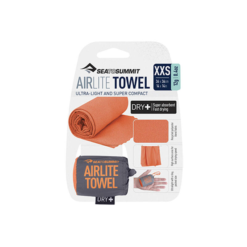 ACP071011-02 Airlite Towel XXS 運動輕量吸水毛巾(加加細)- 橙色