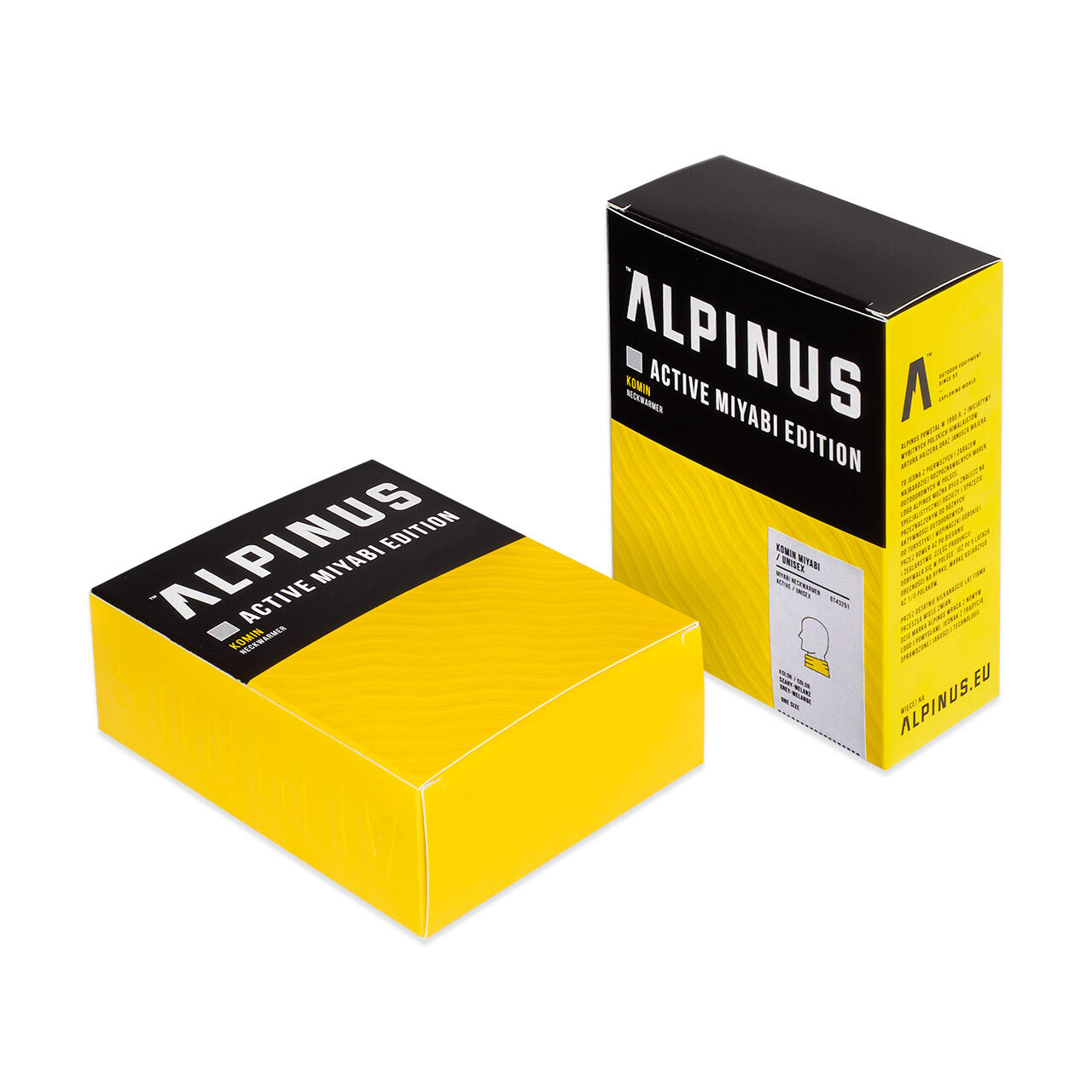 Trekking nekwarmers Alpinus Utulik Miyabi Gray 3/4