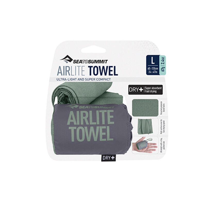 ACP071011-06 Airlite Towel Large 運動輕量吸水毛巾(大) - 軍綠色