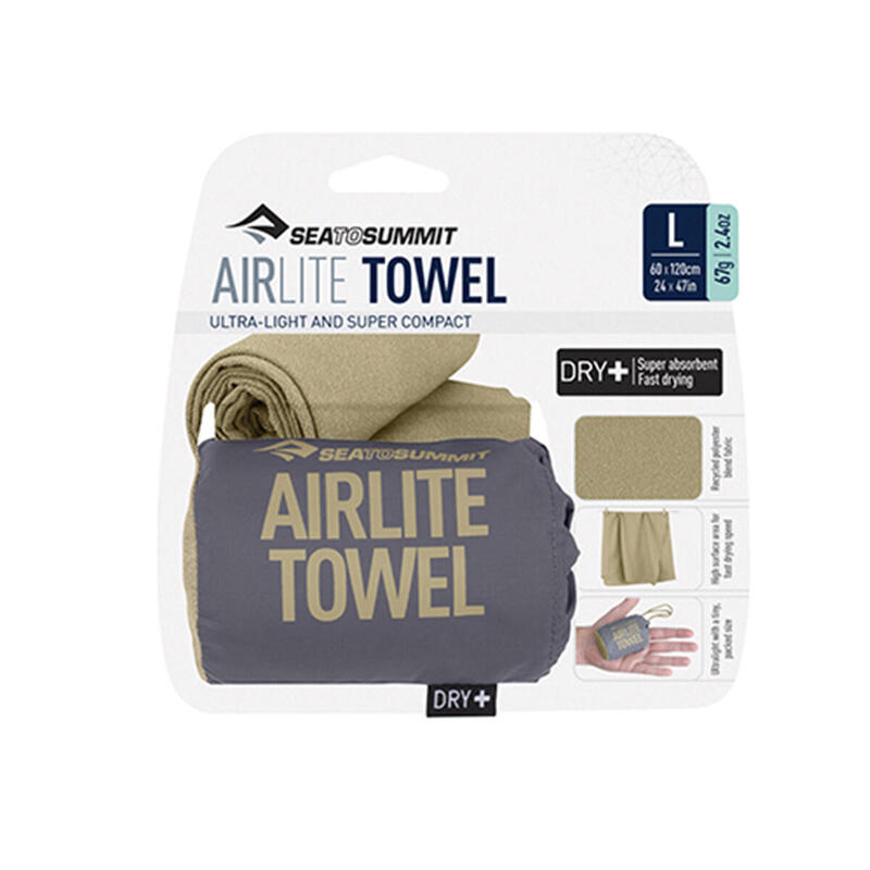 ACP071011-06 Airlite Towel Large 運動輕量吸水毛巾(大) - 杏色