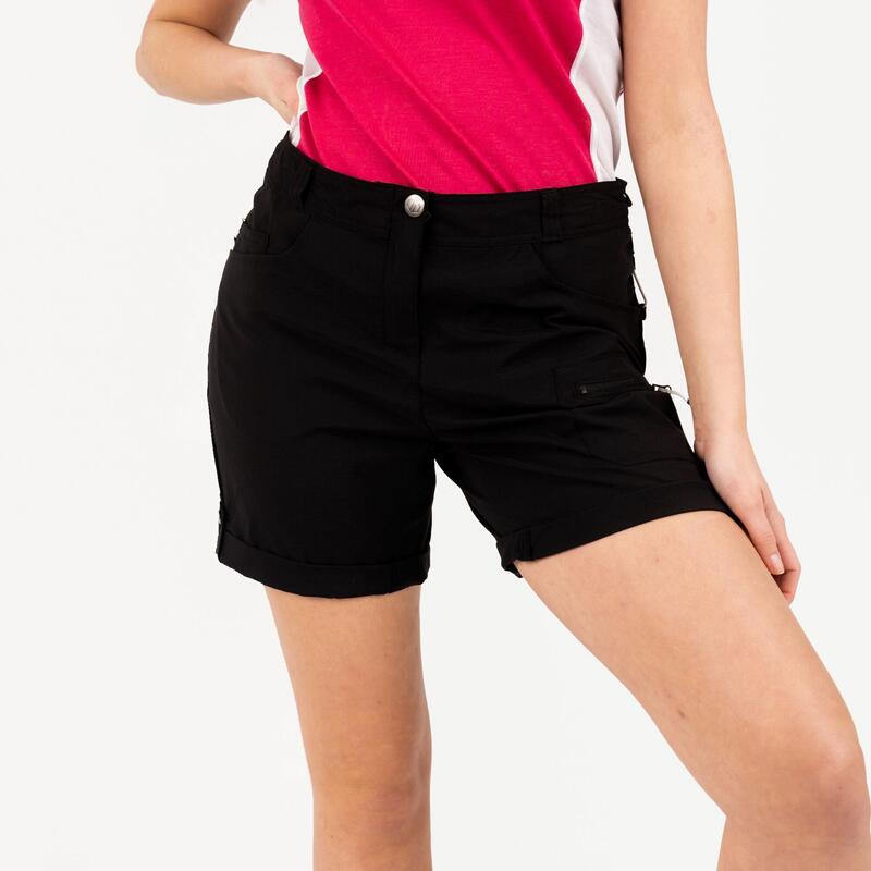 Dare2b Vrouwen/dames Melodic II Multi Pocket Walking Shorts (Zwart)