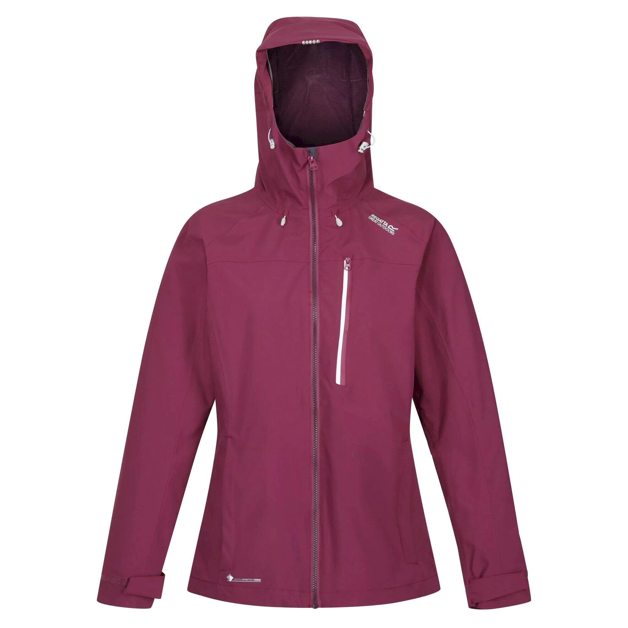 Womens/Ladies Britedale Waterproof Jacket (Amaranth Haze) 1/5