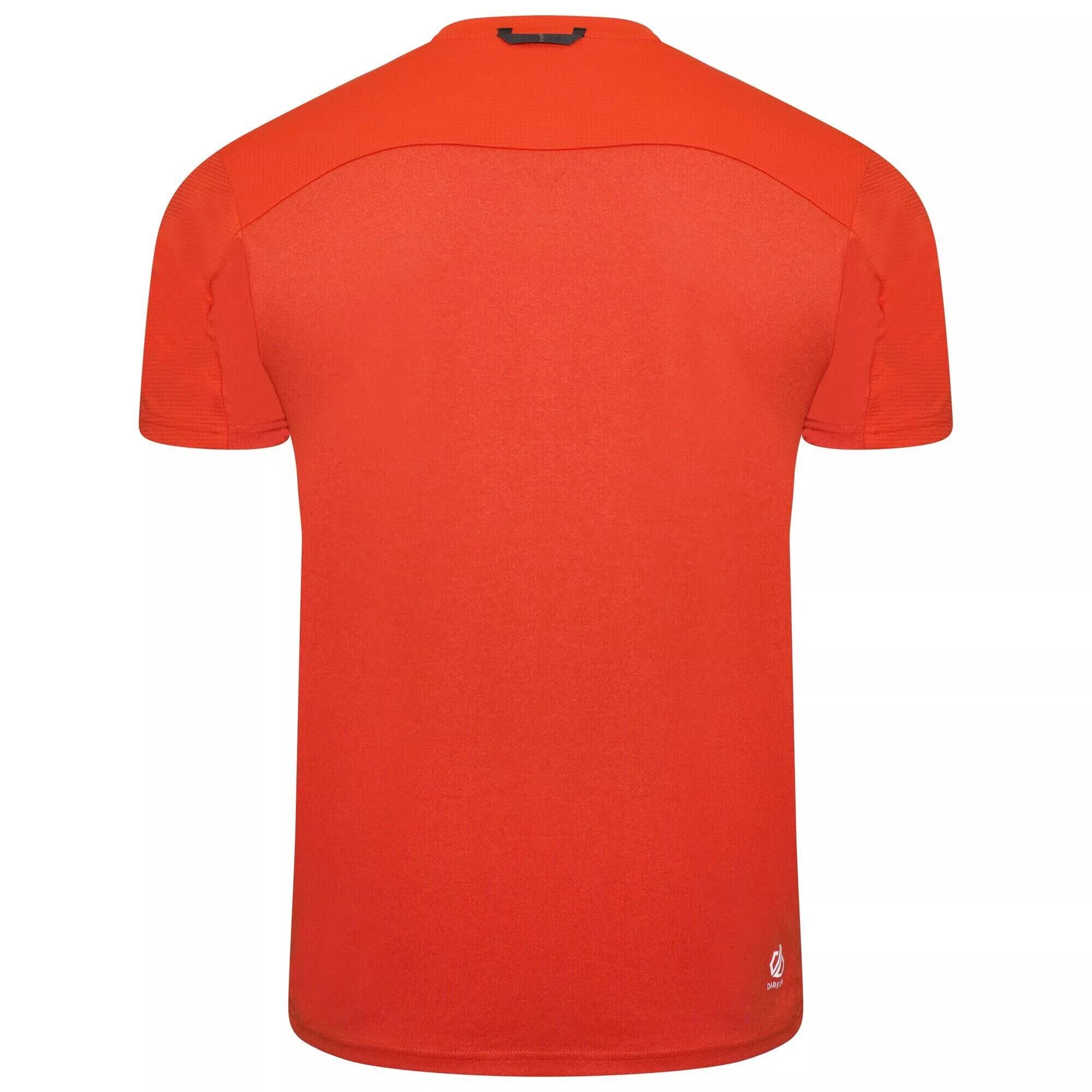 DARE 2B Mens Aces III Jersey (Burnt Salmon)