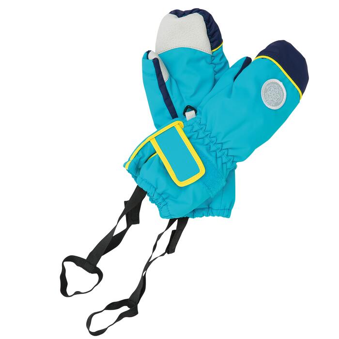 Toddle's Snowboard Waterproof & Windproof mittens - Blue