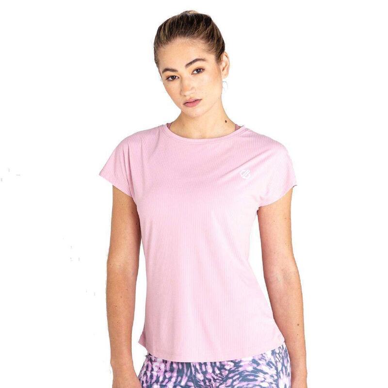 Camiseta Breeze By para Mujer Rosa Polvo