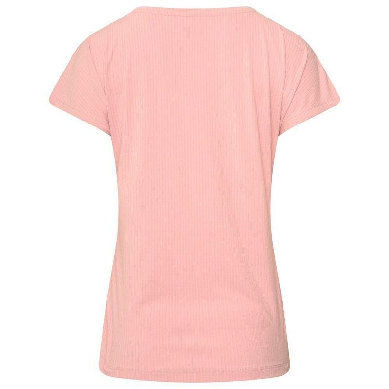 T-Shirt Leve Breeze By Mulher Rosa Pó