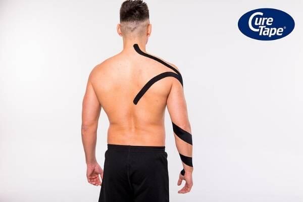 CureTape Sports orange – kinesiologie tape 4/7