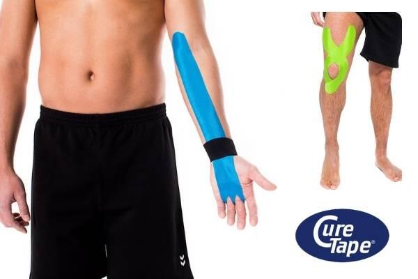 CureTape Sports orange – kinesiologie tape 3/7
