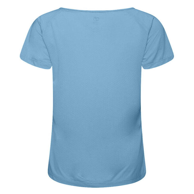 Dames Kristallize Aktief Tshirt (Blauwsteen)