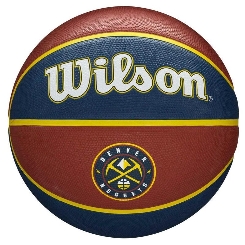 Piłka do koszykówki Wilson NBA Team Denver Nuggets Ball rozmiar 7