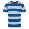Heren Brayden Stripe Tshirt (Lapis Blauw)