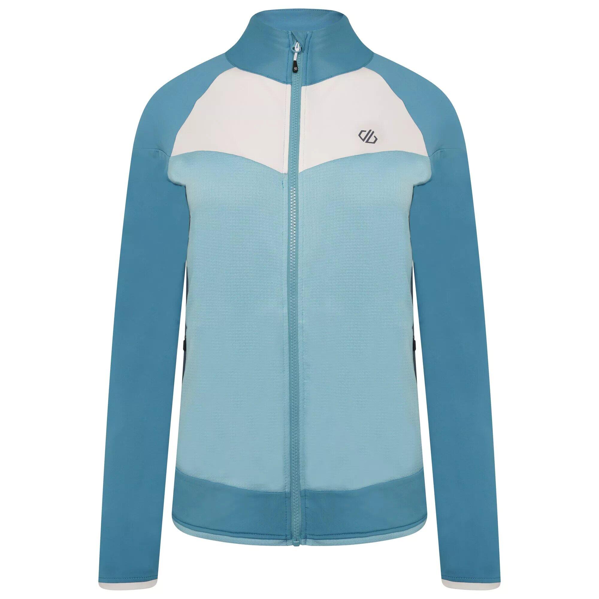 Womens/Ladies Elation II Core Stretch Recycled Fleece (Crystal Seas/Capri Blue) 1/5