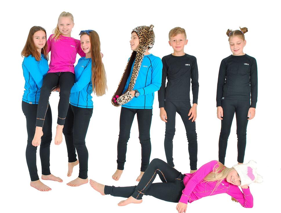 Bielizna termoaktywna juniorska dziewczęca Ice-Q Smart Kid Pink