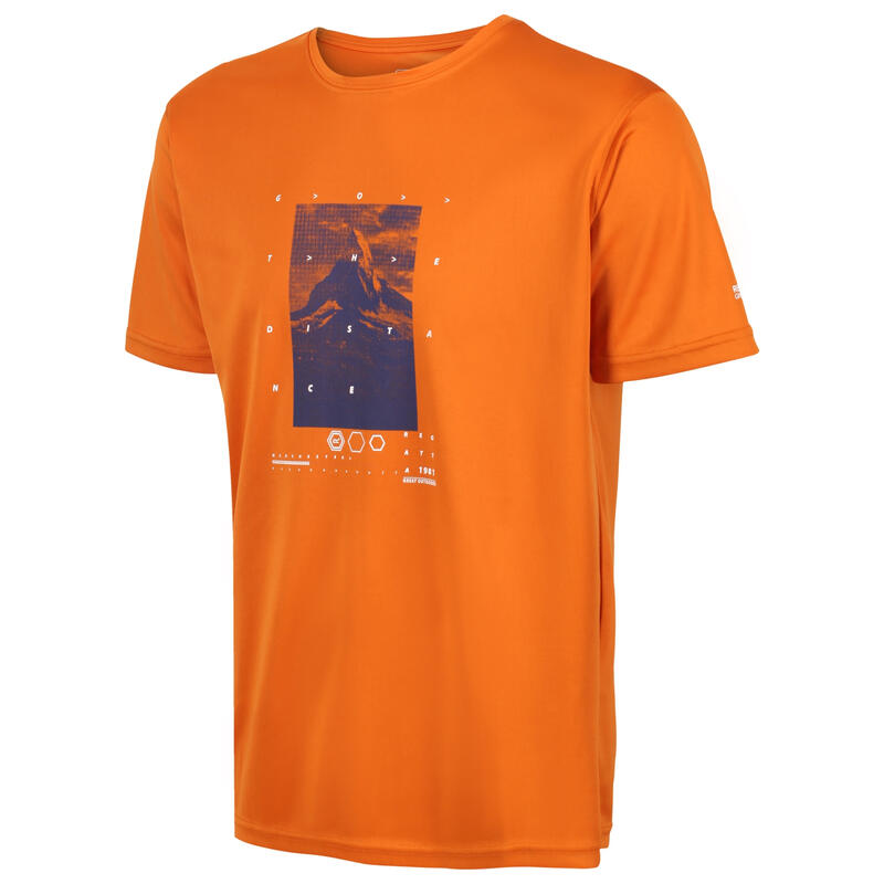 Tshirt FINGAL Homme (Orange sombre)