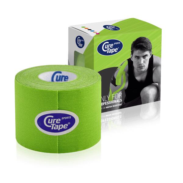 CureTape® Sports Kinesiology Tape Lime 1/8