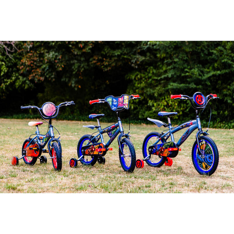 Vélo pour enfants Huffy Marvel Avengers 12 pouces + stabilisateurs