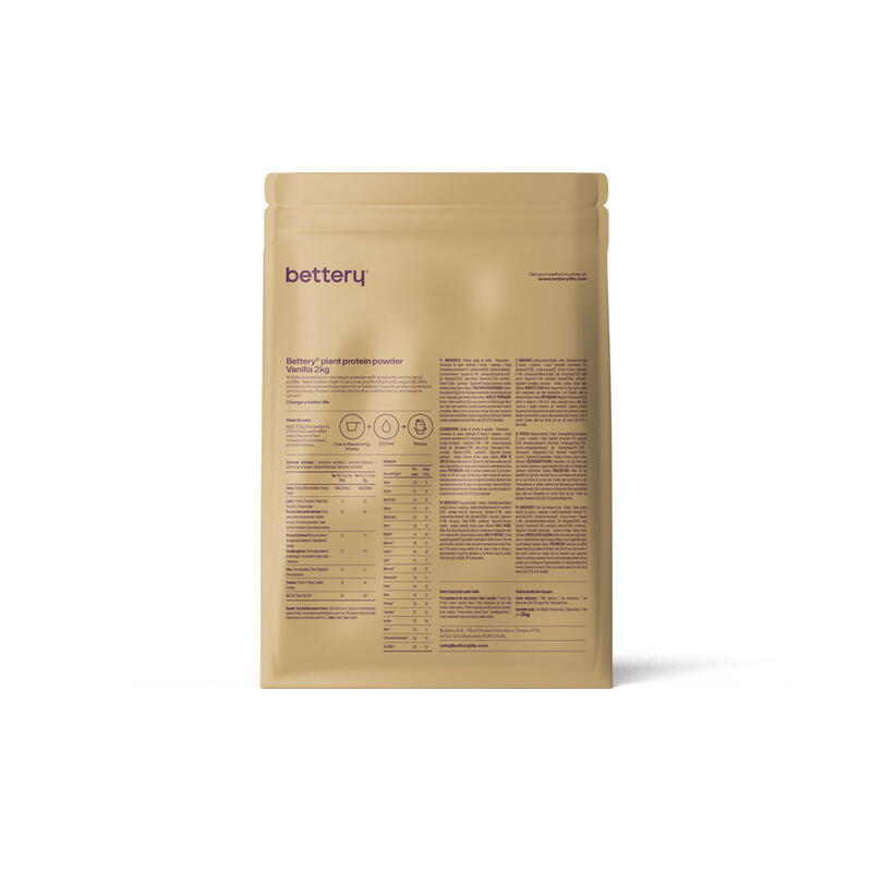 Proteína Vegetal Plant Protein Baunilha 2 Kg