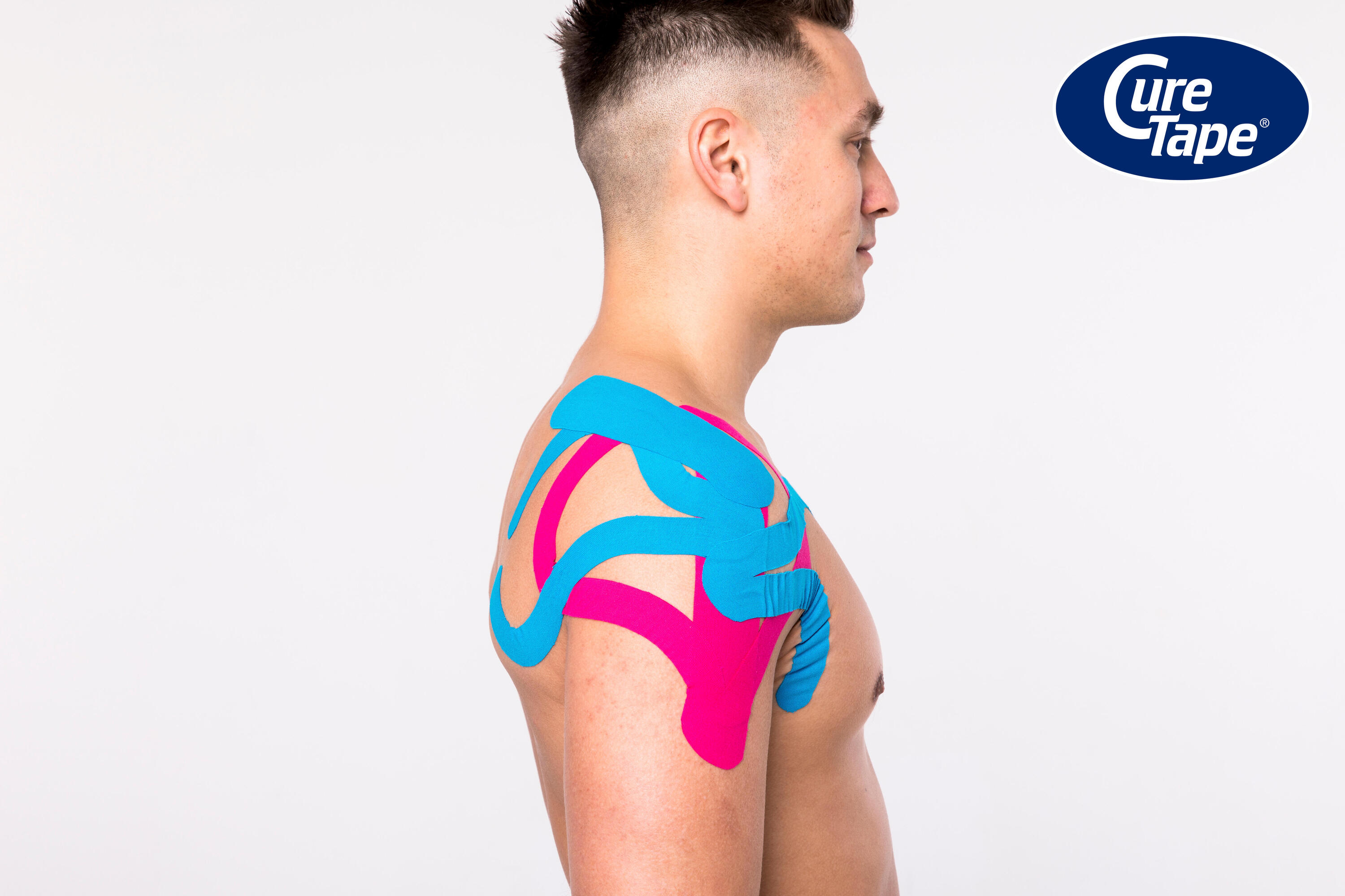 Kinesiotape CureTape® SPORTS Roze 3/6