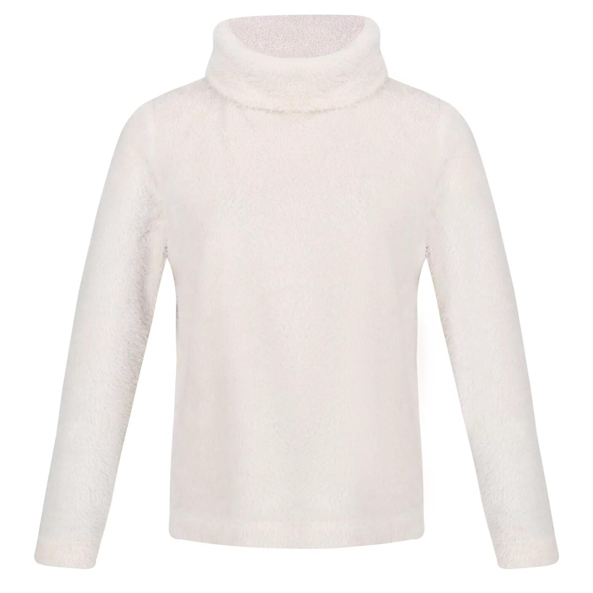 REGATTA Womens/Ladies Hedda Cowl Neck Fleece Top (Light Vanilla)