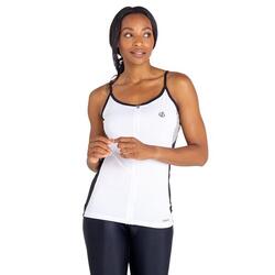 Camiseta sin Mangas Regale II de Reciclado para Mujer Blanco, Negro, Gris Ceniza