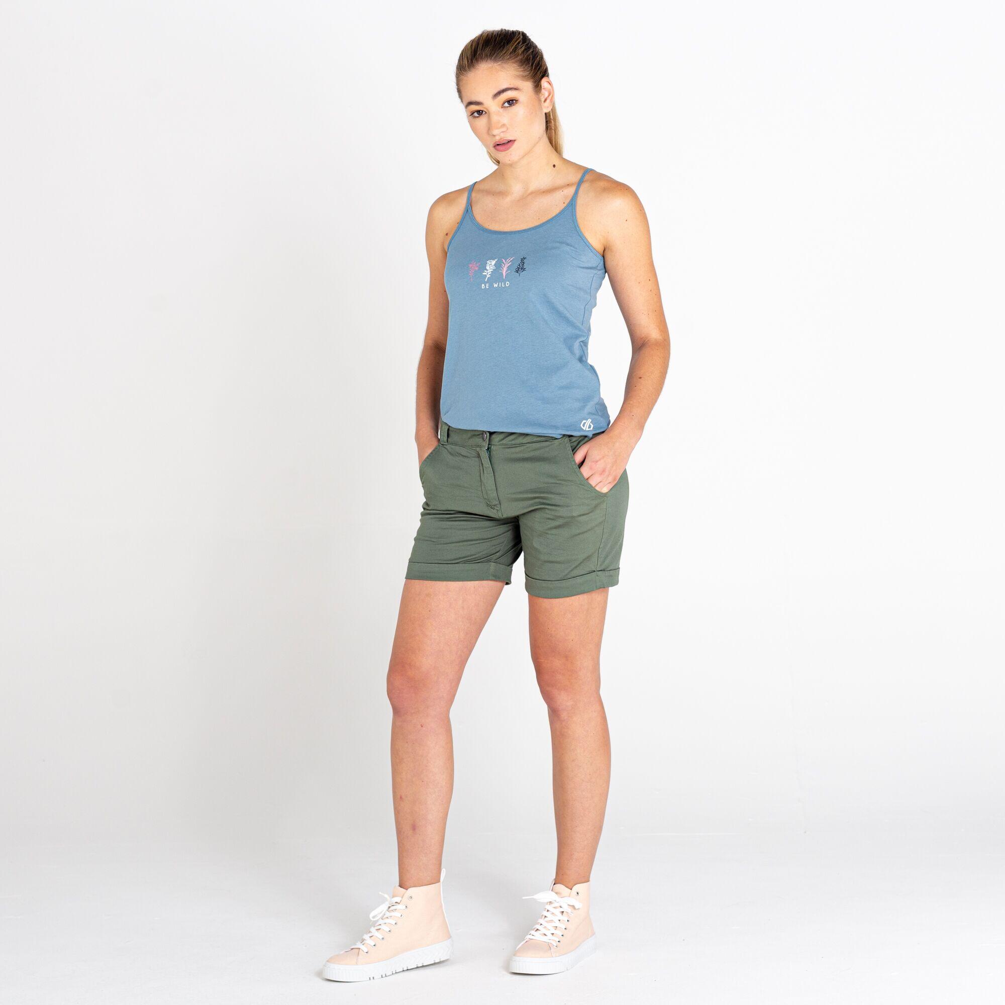 Womens/Ladies Free Climb II Plants Camisole (Bluestone Blue) 4/5