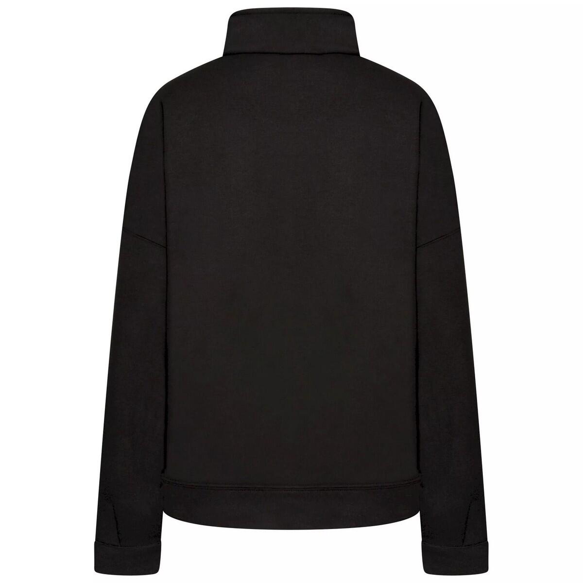 Womens/Ladies Laura Whitmore Recoup II Half Zip Sweatshirt (Black) 2/4