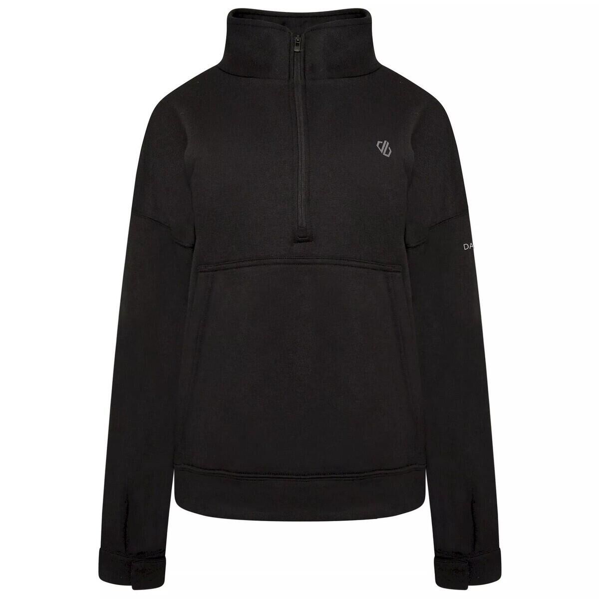 DARE 2B Womens/Ladies Laura Whitmore Recoup II Half Zip Sweatshirt (Black)