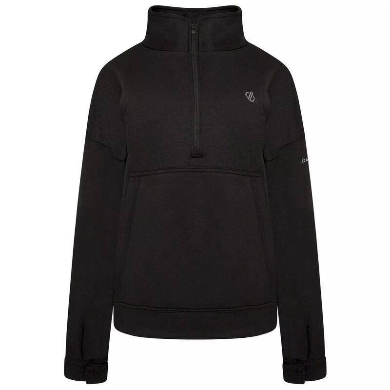 Dames Laura Whitmore Recoup II Half Zip Sweatshirt (Zwart)