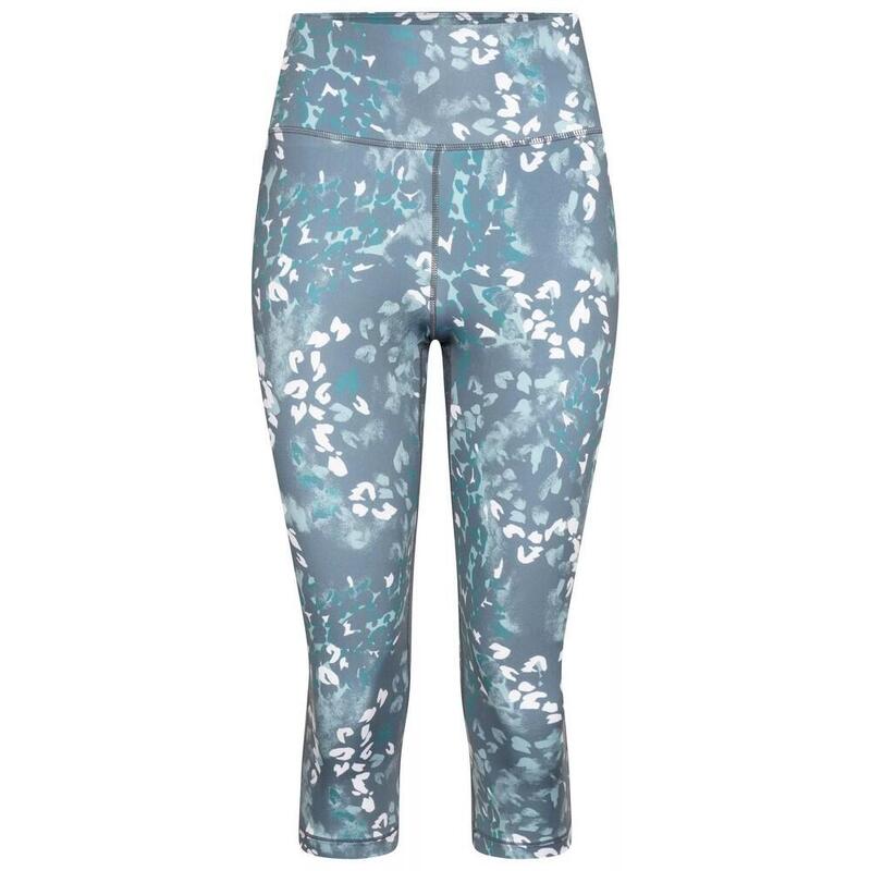 Leggings 3/4 Influential Diseño Estampado Animal para Mujer Verde Cantón