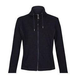 Dames Kizmitt Marl Full Zip Fleece Jacket (Marine / Zwart)