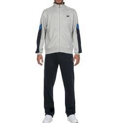 Traje de gimnasia JOHN SMITH KIRIE de algodón para hombre Gris/azul marino