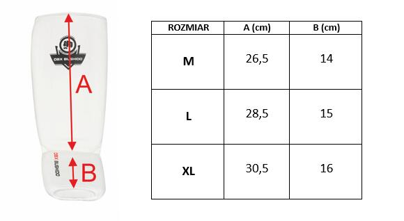 Ochraniacze na piszczele do sportów walki dla dorosłych DBX Bushido ARP-2107B 4/5