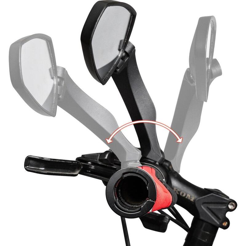 Fietsspiegel Links - Verstelbaar - Geschikt voor E-bike, Speed-pedelec