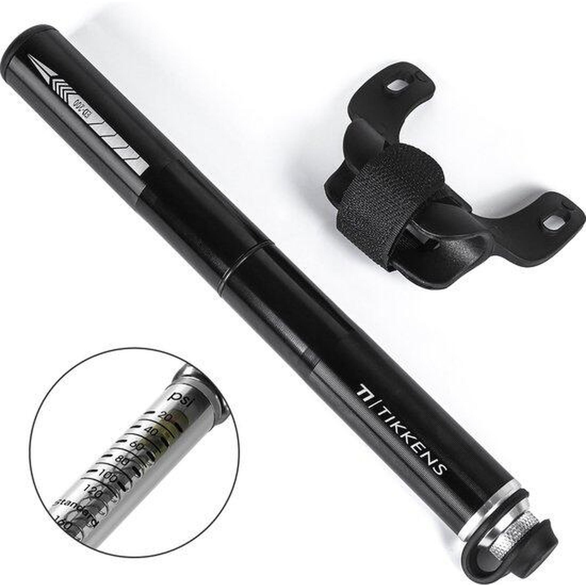 Pompe À Main - Presta/schrader - 11 Bar/160 Psi