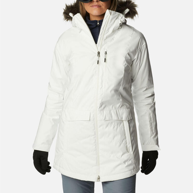 Veste De Ski/snow Mount Bindo™ Ii White Sheen Femme