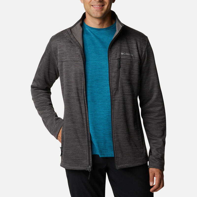 Fleecepullover Maxtrail II Fleece Full Zip Herren - grau