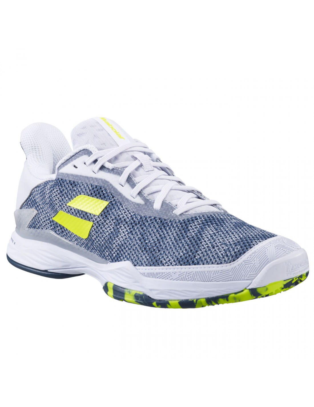 Buty tenisowe męskie Babolat Jet Tere clay men white/dark blue 44 3/5