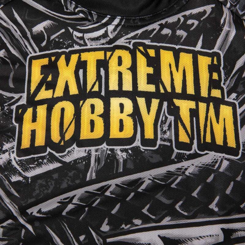 Koszulka fitness dla dzieci Extreme Hobby Bone Crusher z krótkim rękawem