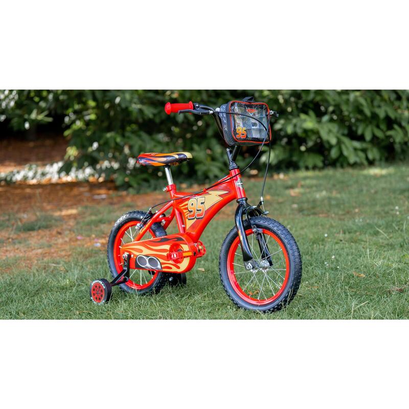 Vélo pour enfants Huffy Disney Cars 14 pouces + stabilisateurs