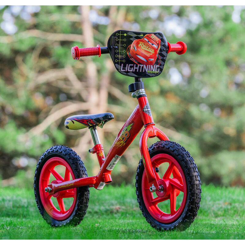 Huffy Disney Cars Loopfiets voor kinderen - 2-4 jaar - Lightning McQueen