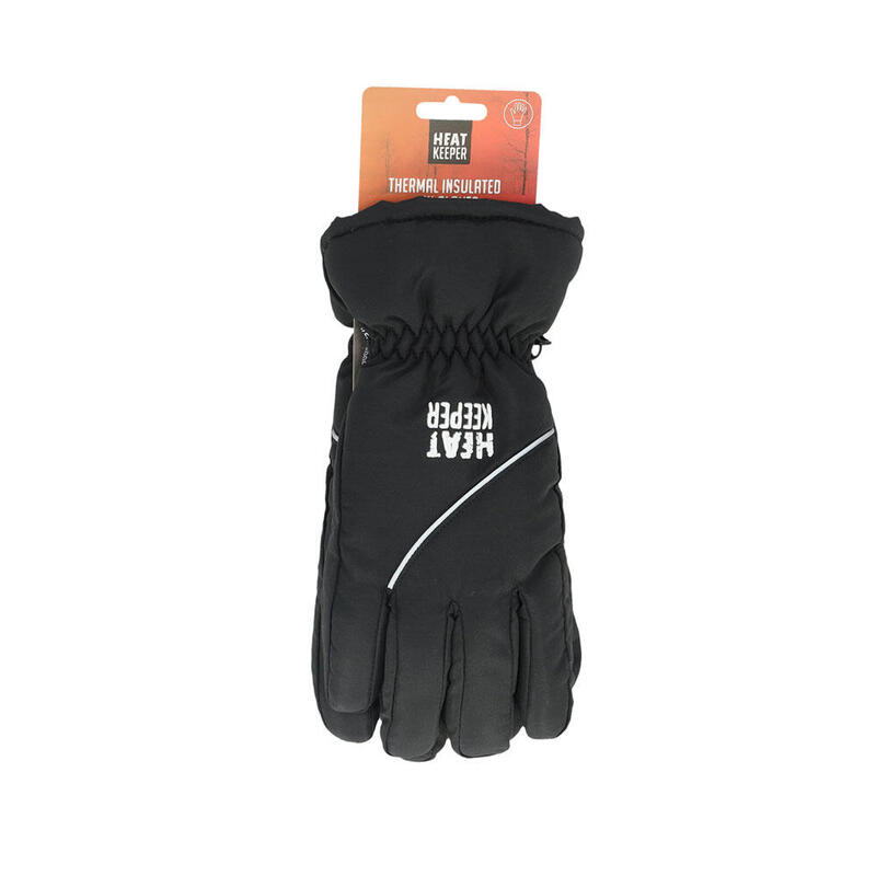 Heat Keeper Homme Gants de Ski Noir