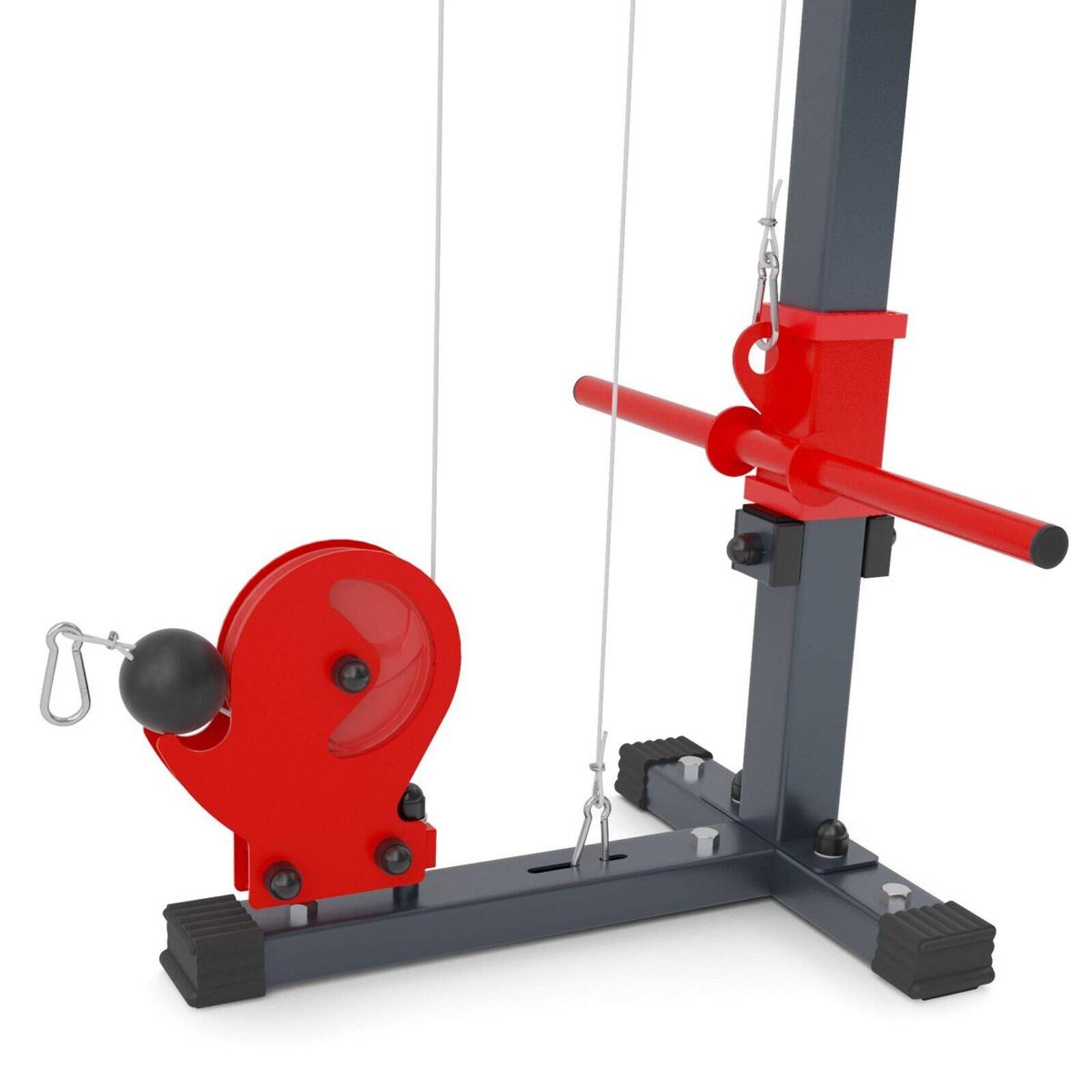 Wall Mounted Cable Crossover Machine with Pull Up Bar 4/7
