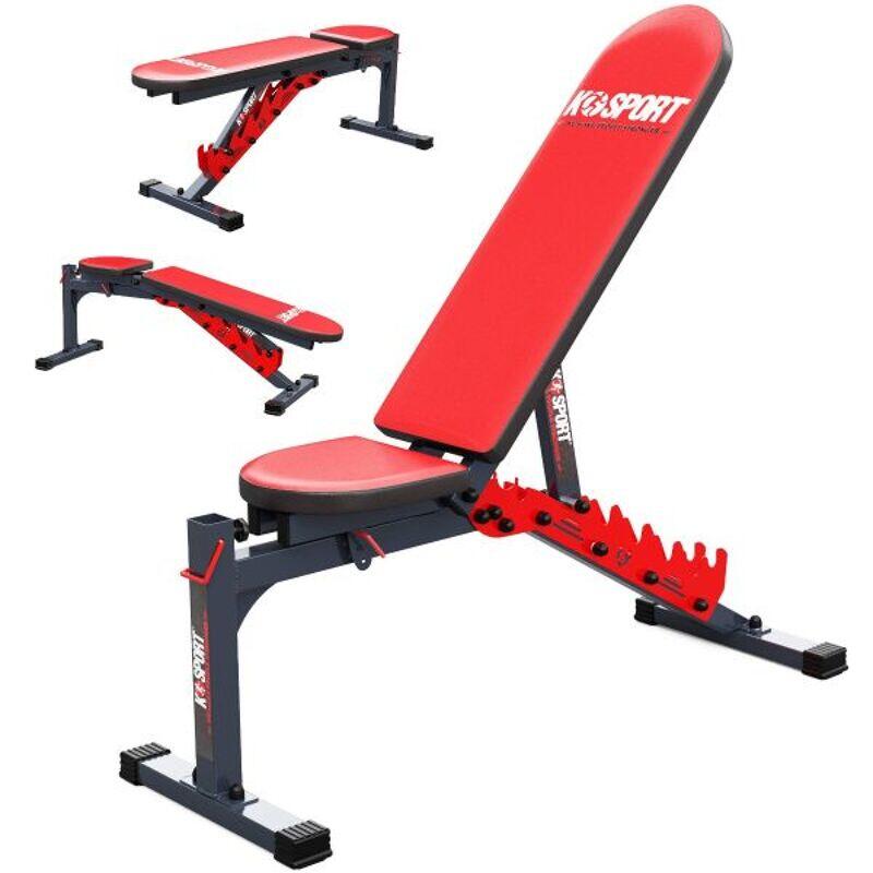 ADJUSTABLE WEIGHT LIFTING TRAINING BENCH 1/5