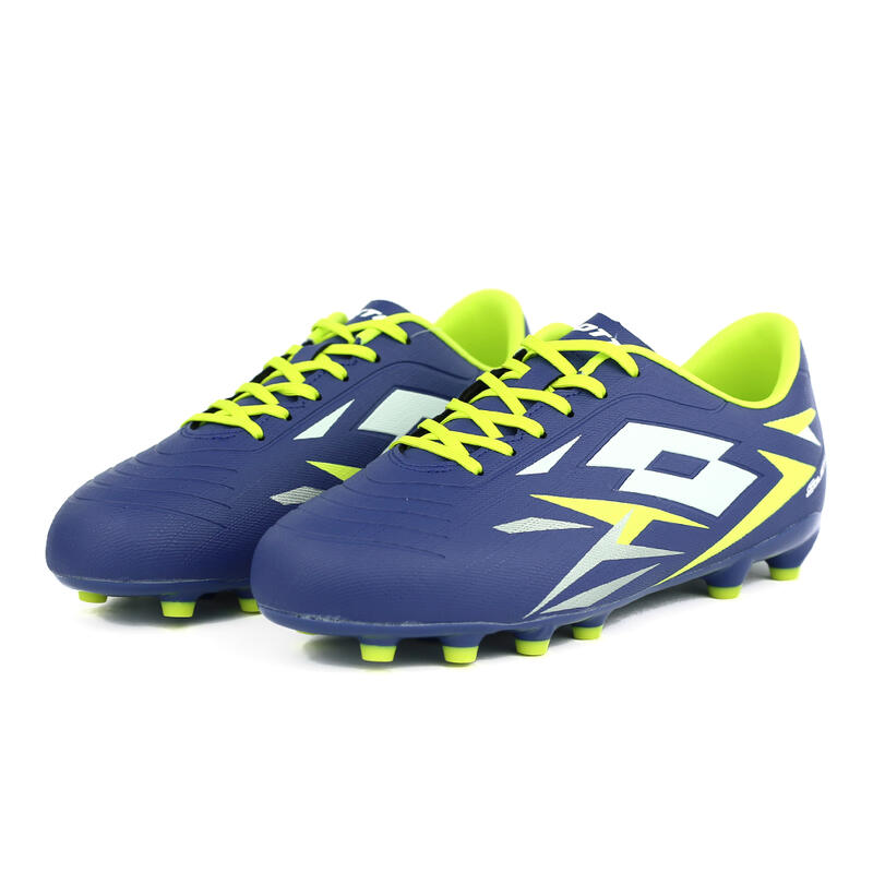 Scarpe calcio lotto bambino solista vi fg-pelle-blu--gm