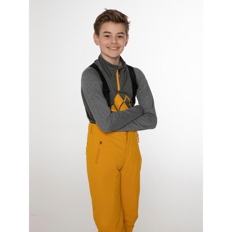 B Spiket Jr Snowpants - Broek - 216_dark_yellow - kids - Pisteskiën